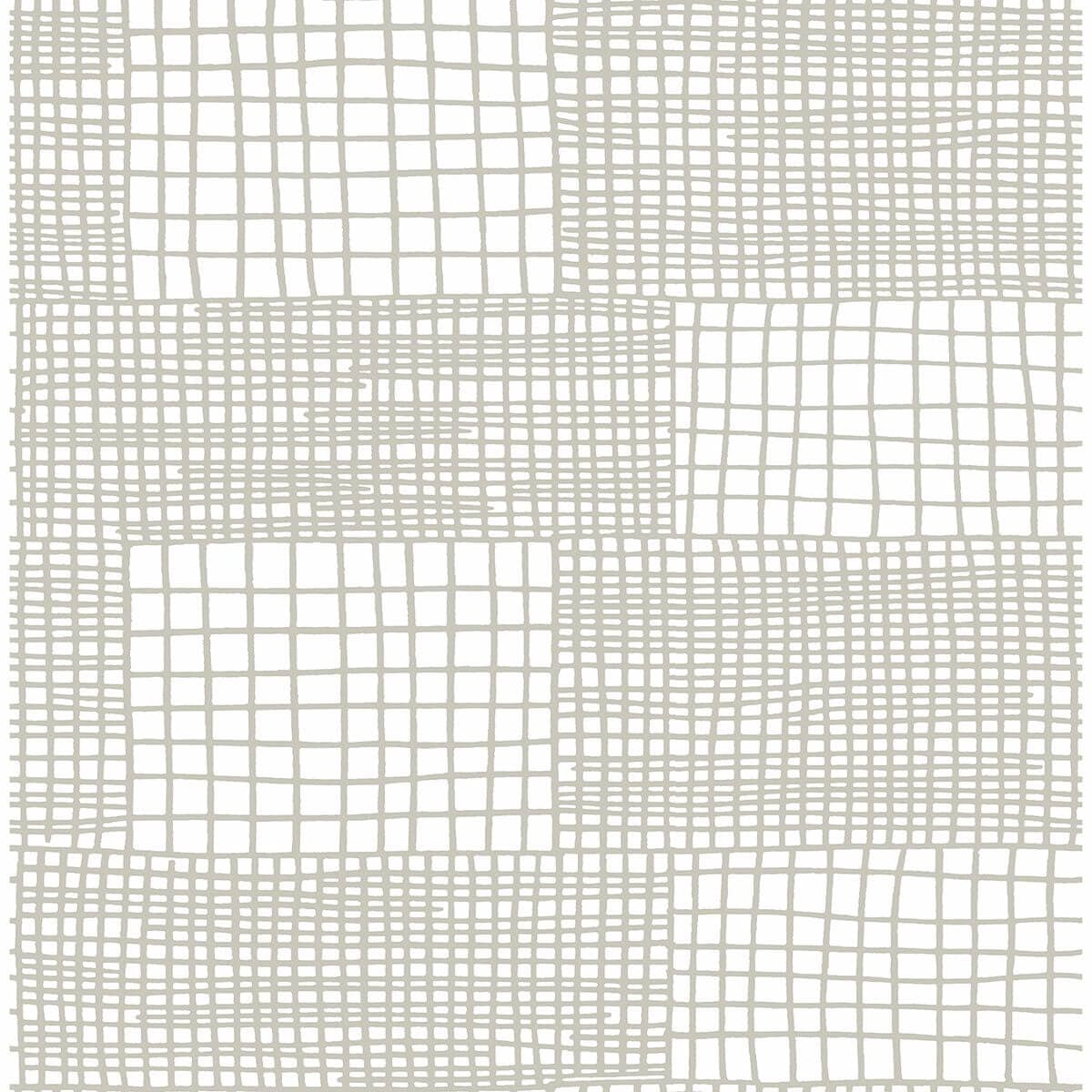 Maxwell Grey Geometric Wallpaper