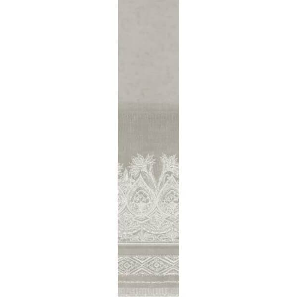 Henna Wallpaper Mural- White/Grey