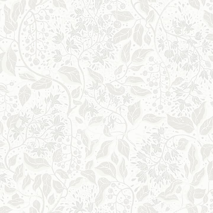 Turi Light Grey Twining Vines Wallpaper