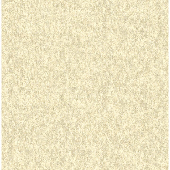Ashbee Yellow Faux Fabric Wallpaper