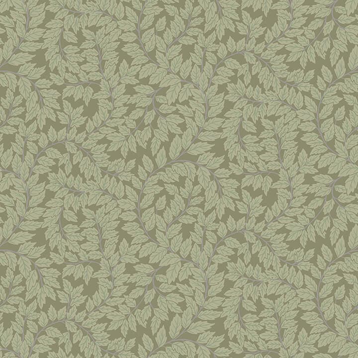 Lindlöv Moss Leafy Vines Wallpaper