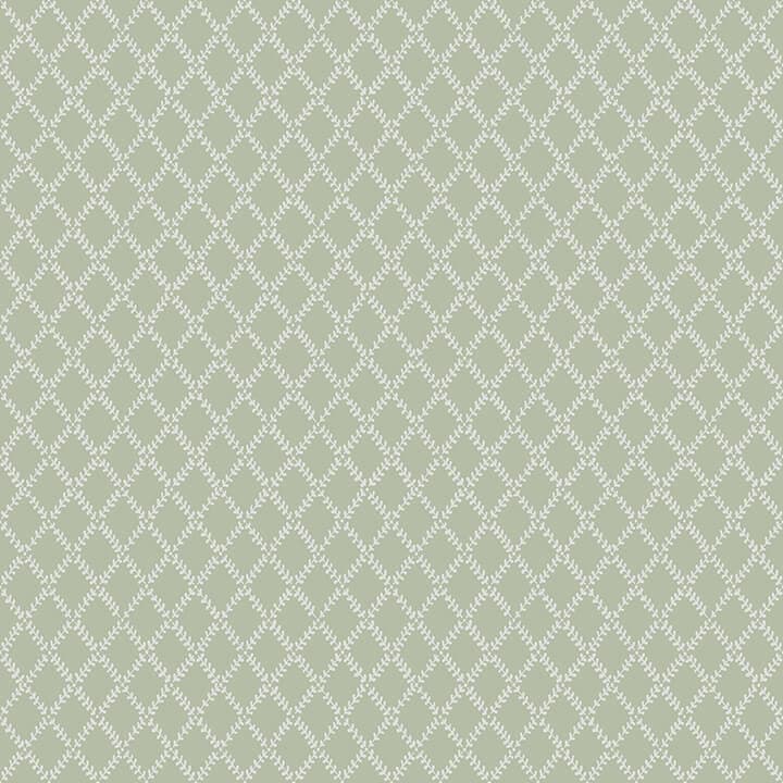 Trevor Moss Leaf Trellis Wallpaper
