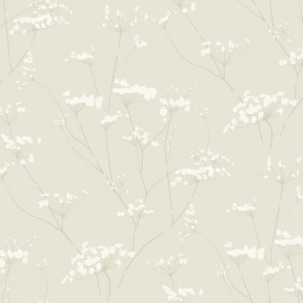 Enchanted Wallpaper- Cream Pearl