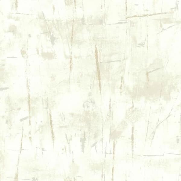 Modern Art Wallpaper- White/Silver