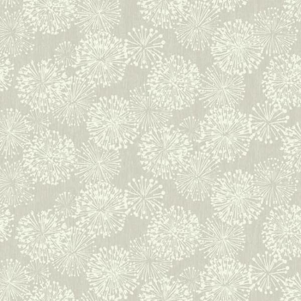 Grandeur Wallpaper- Silver/Cream