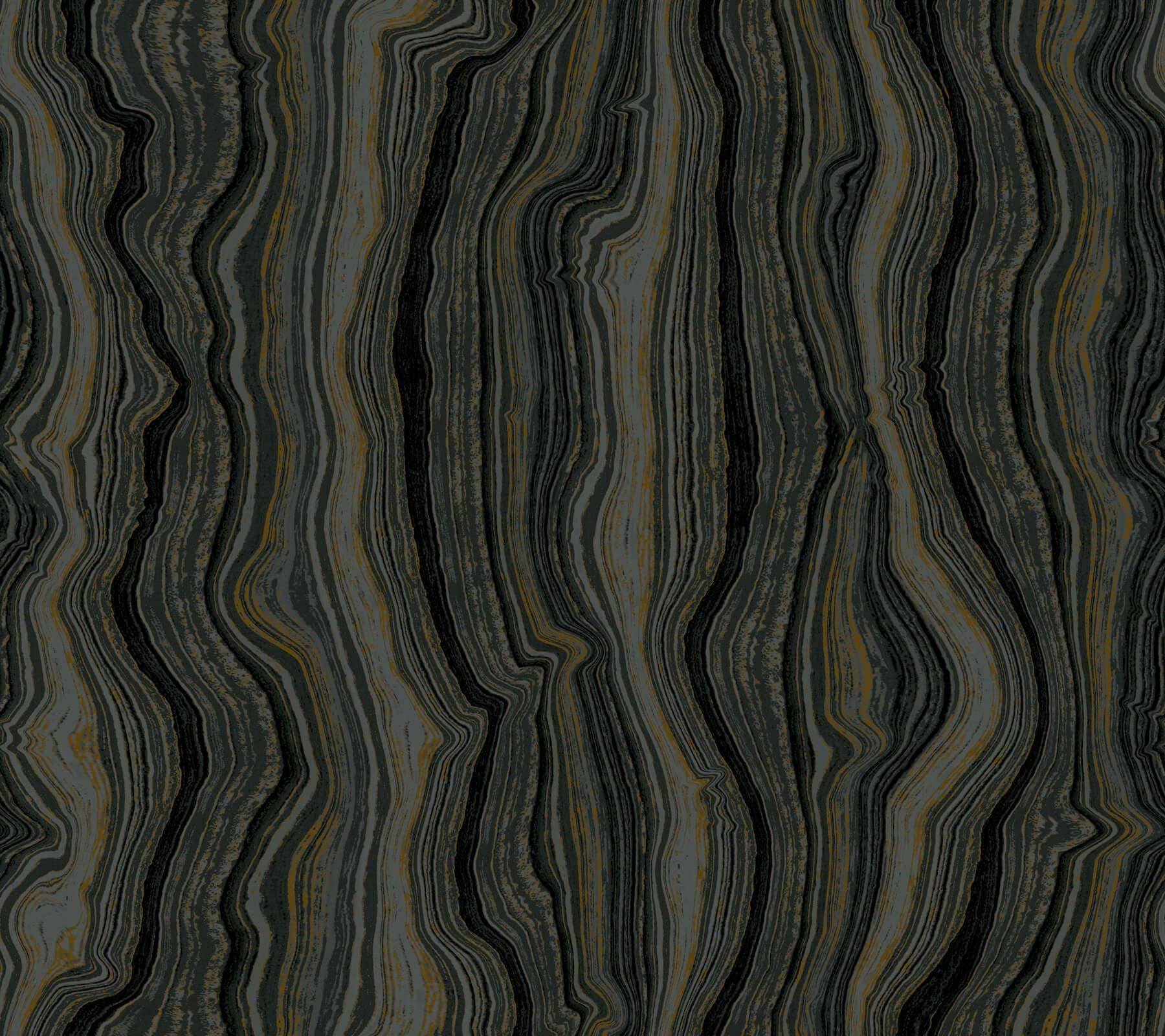 Mineral Shimmer Wallpaper- Black & Gold
