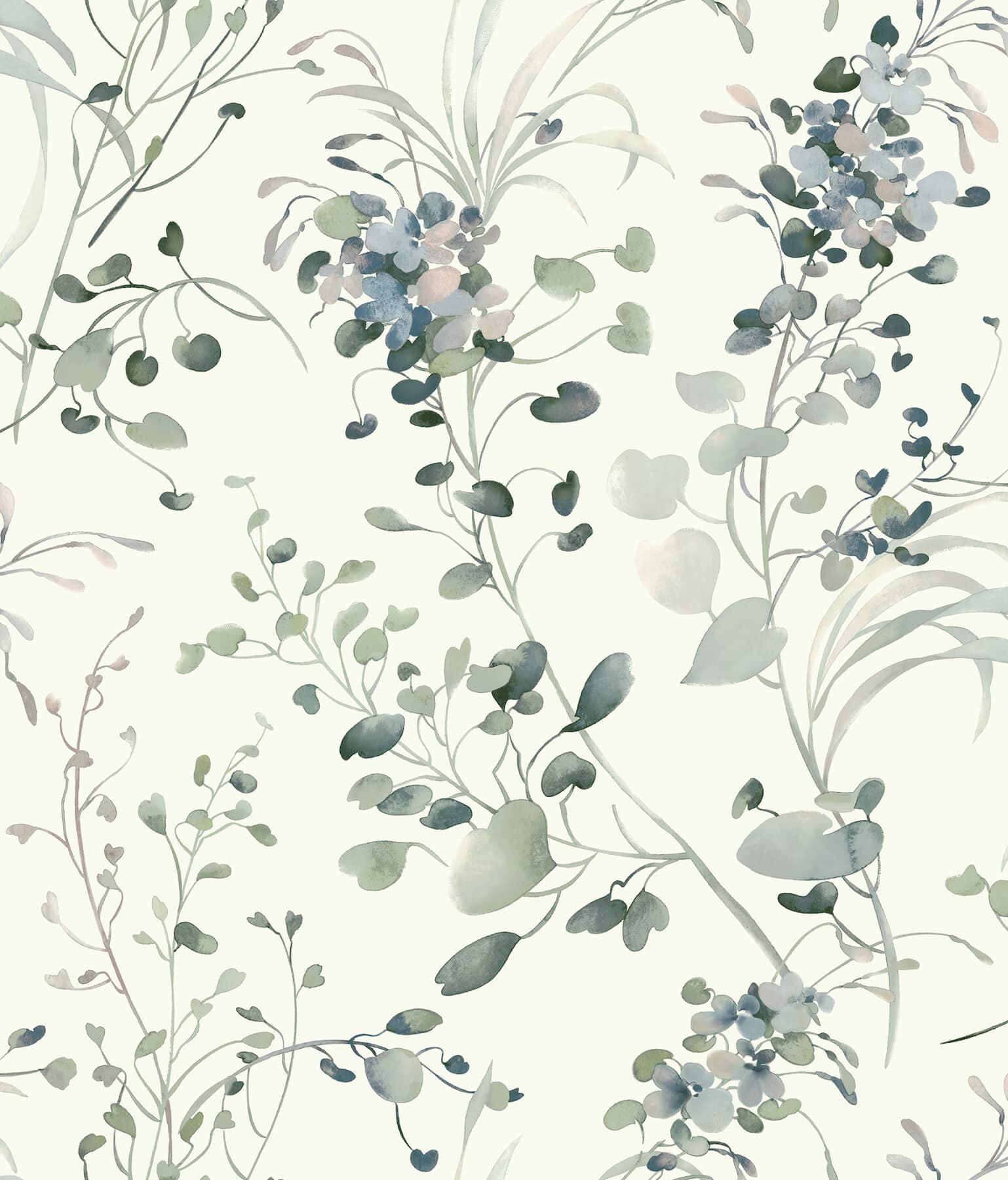 Spring Whispers Wallpaper- Jade