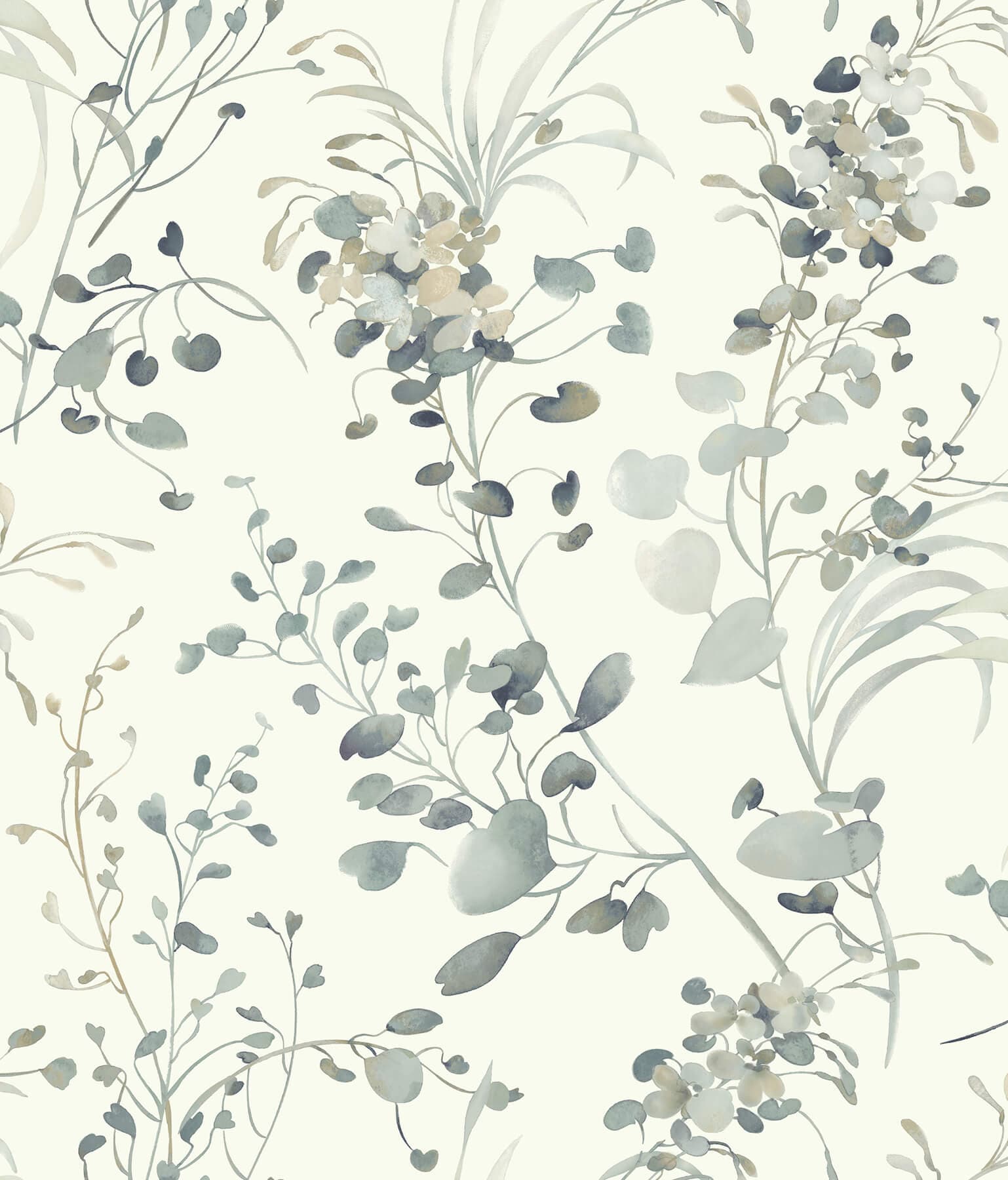 Spring Whispers Wallpaper- Moss