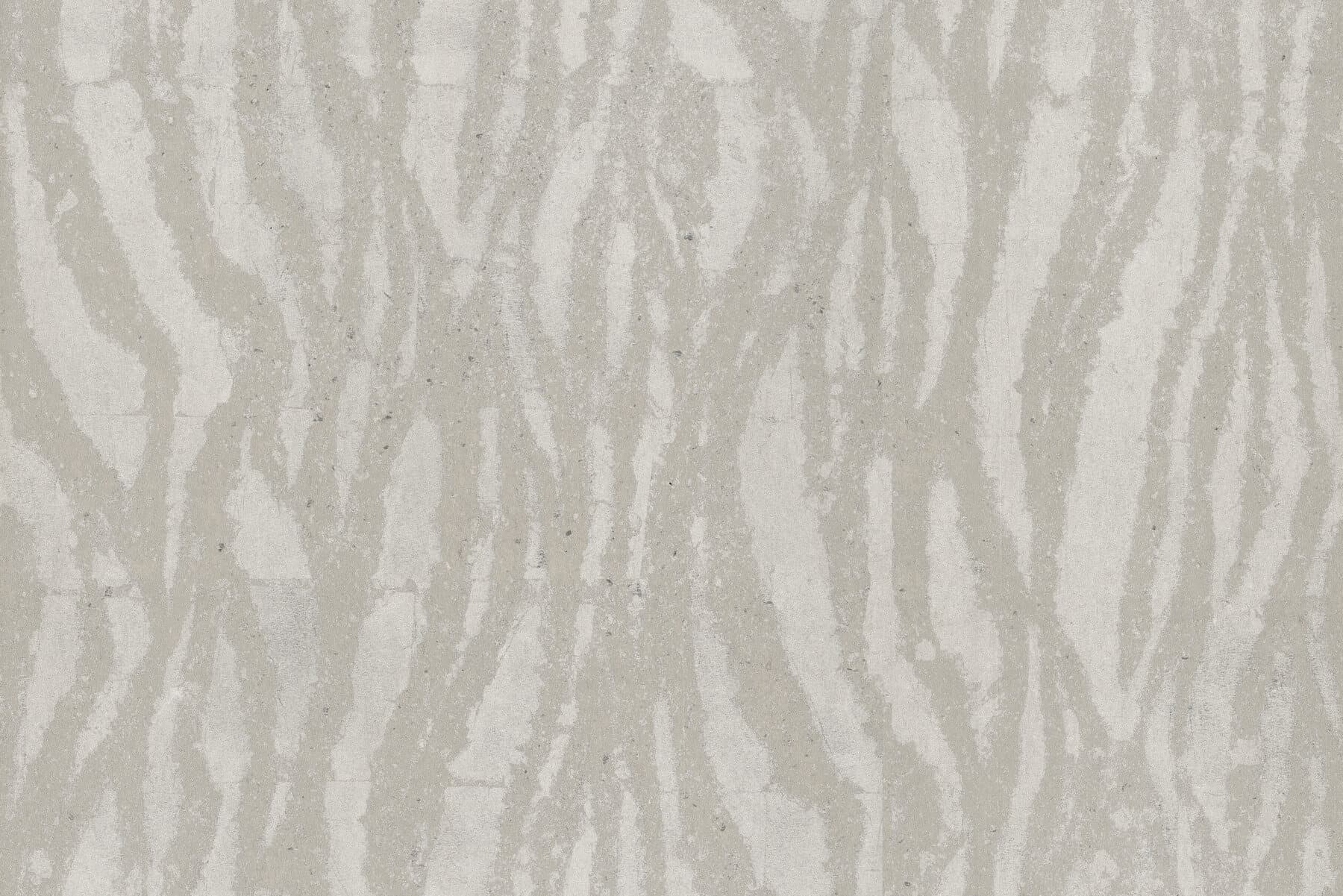 Zebra Chic Wallpaper- Silver