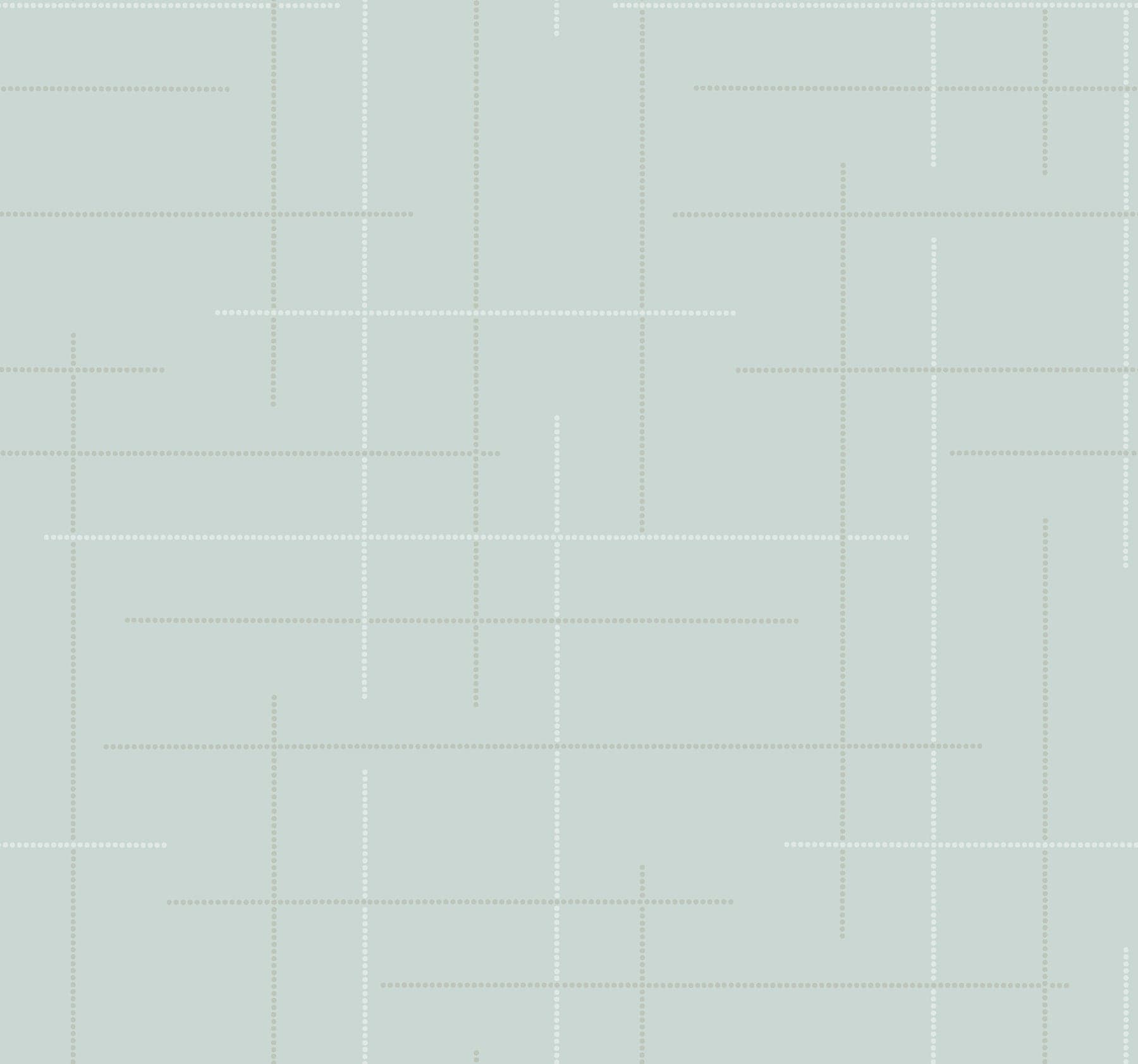 Wylie Dotted Gridlines Light Blue Wallpaper