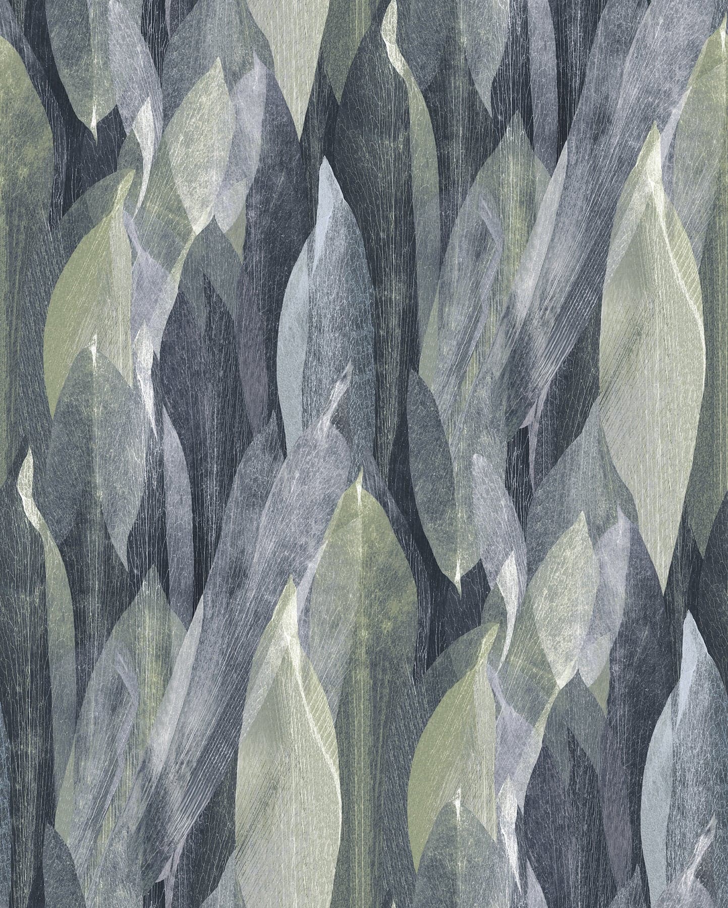 Candice Olson Shimmering Canopy Indigo Wallpaper
