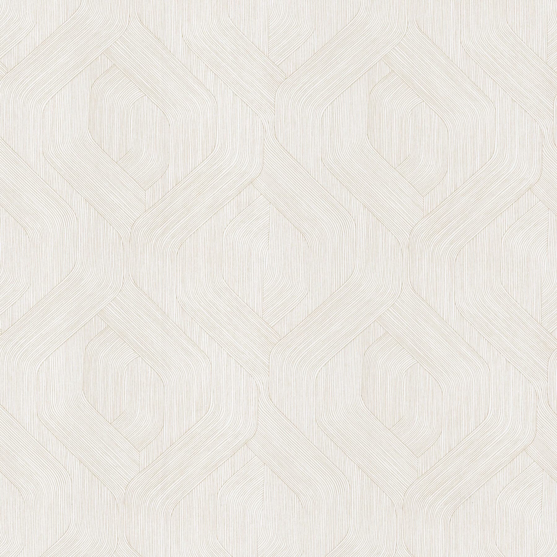 Candice Olson Infinity Cream Wallpaper