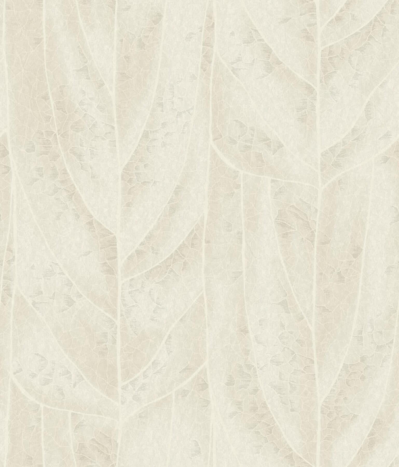Dicot Spa Leaf Wallpaper- Neutral