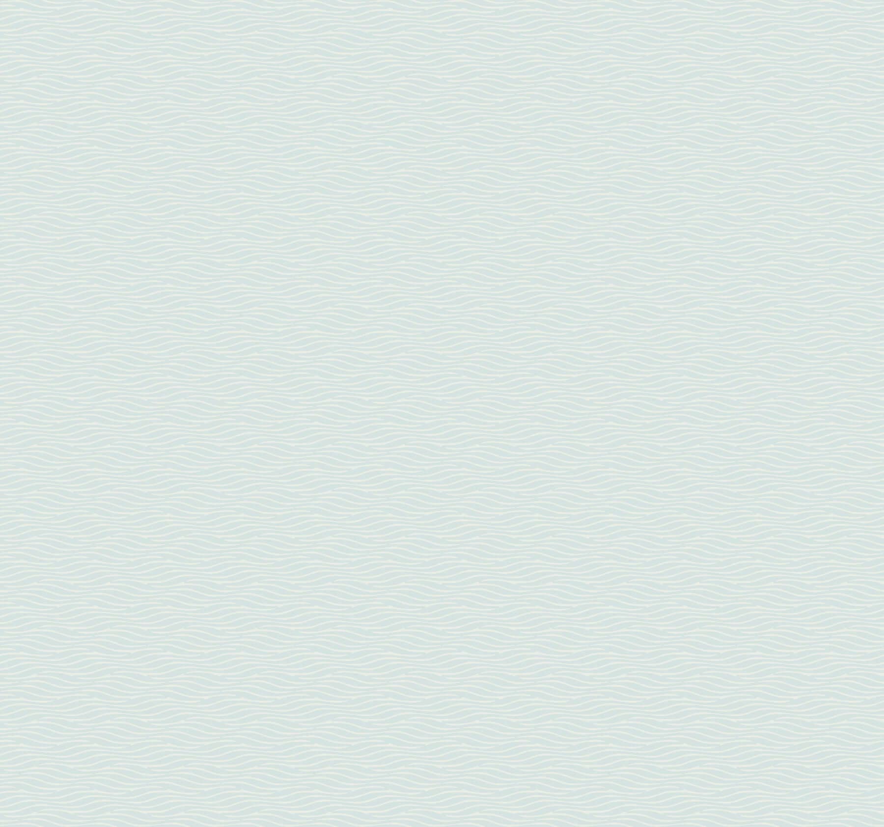 Elevated Waves Wallpaper- Blue