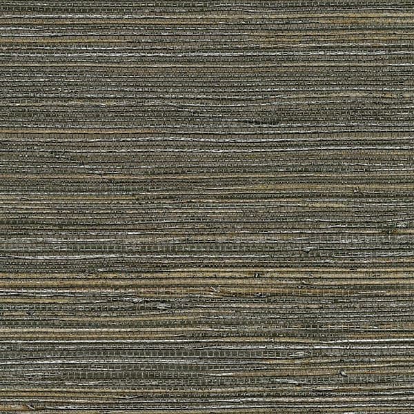 Shandong Chocolate Ramie Grasscloth Wallpaper