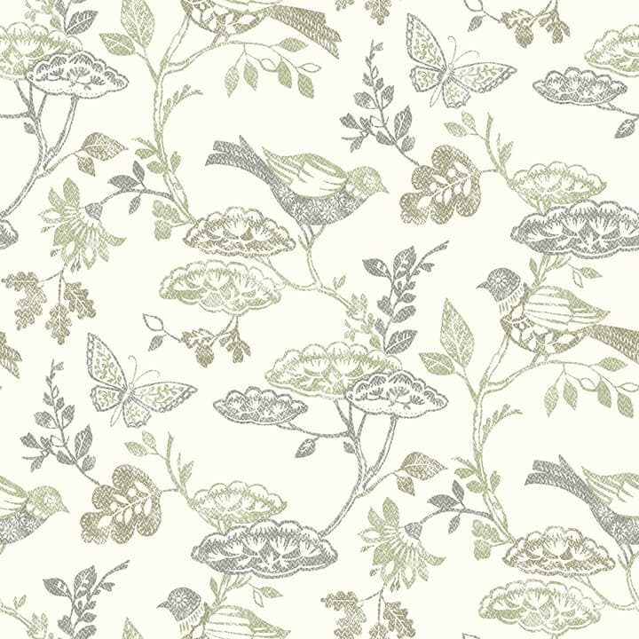 Malmo Green Trail Wallpaper
