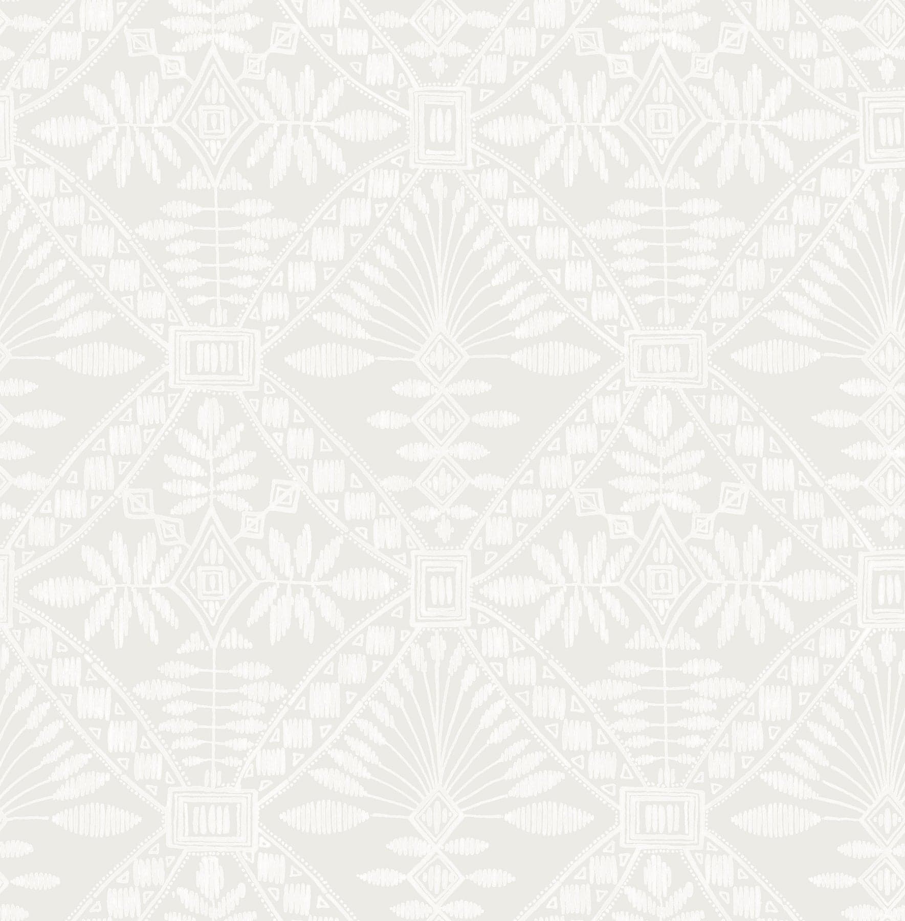 Chesapeake Emmarie Geometric Grey Wallpaper