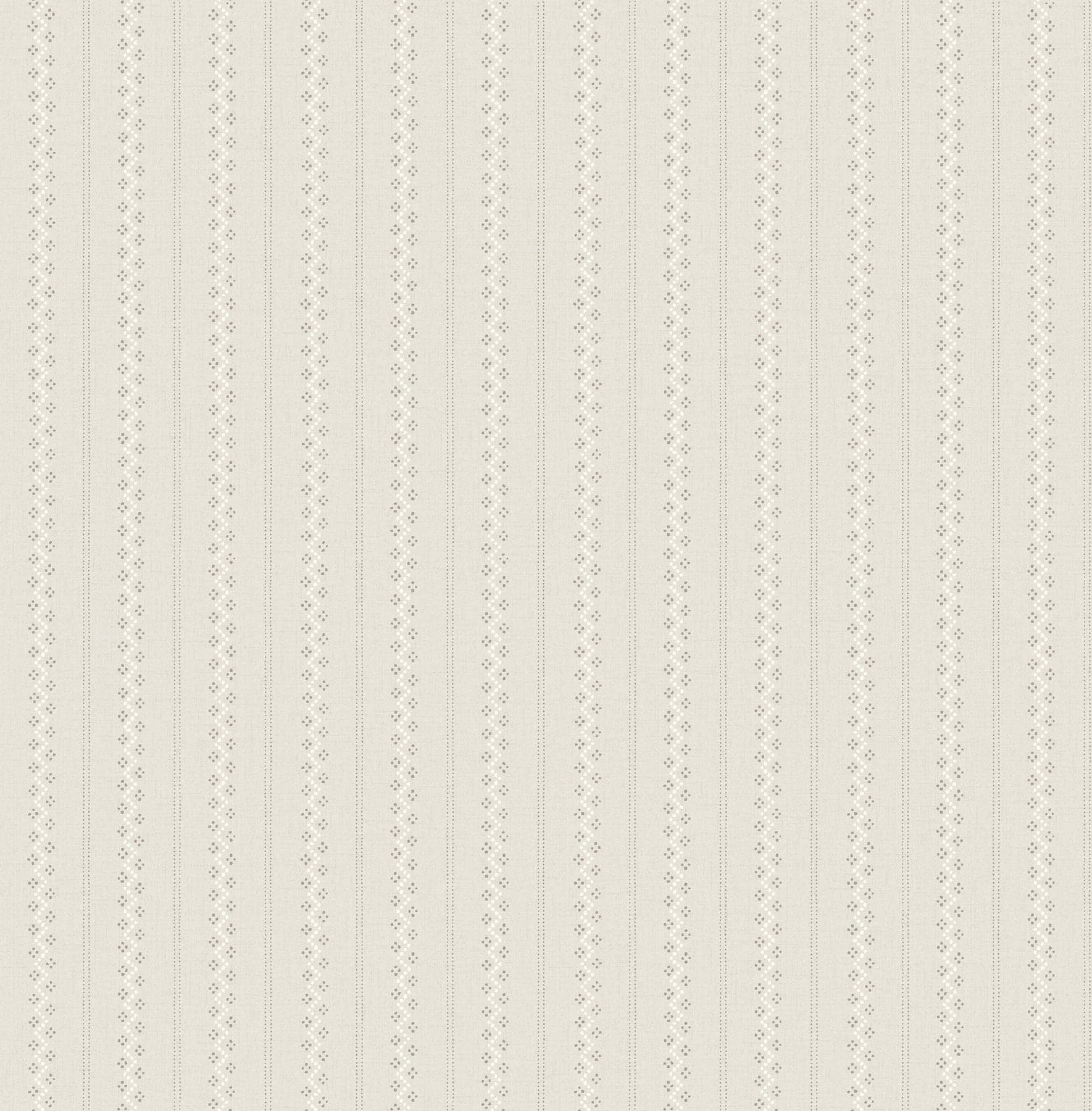 Chesapeake Curtis Embellished Stripe Khaki Wallpaper