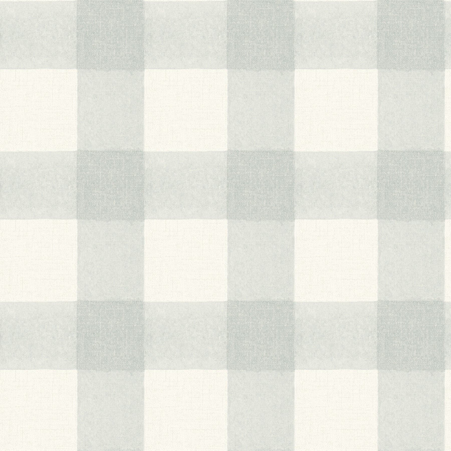 Chesapeake Thorpe Plaid Aqua Wallpaper