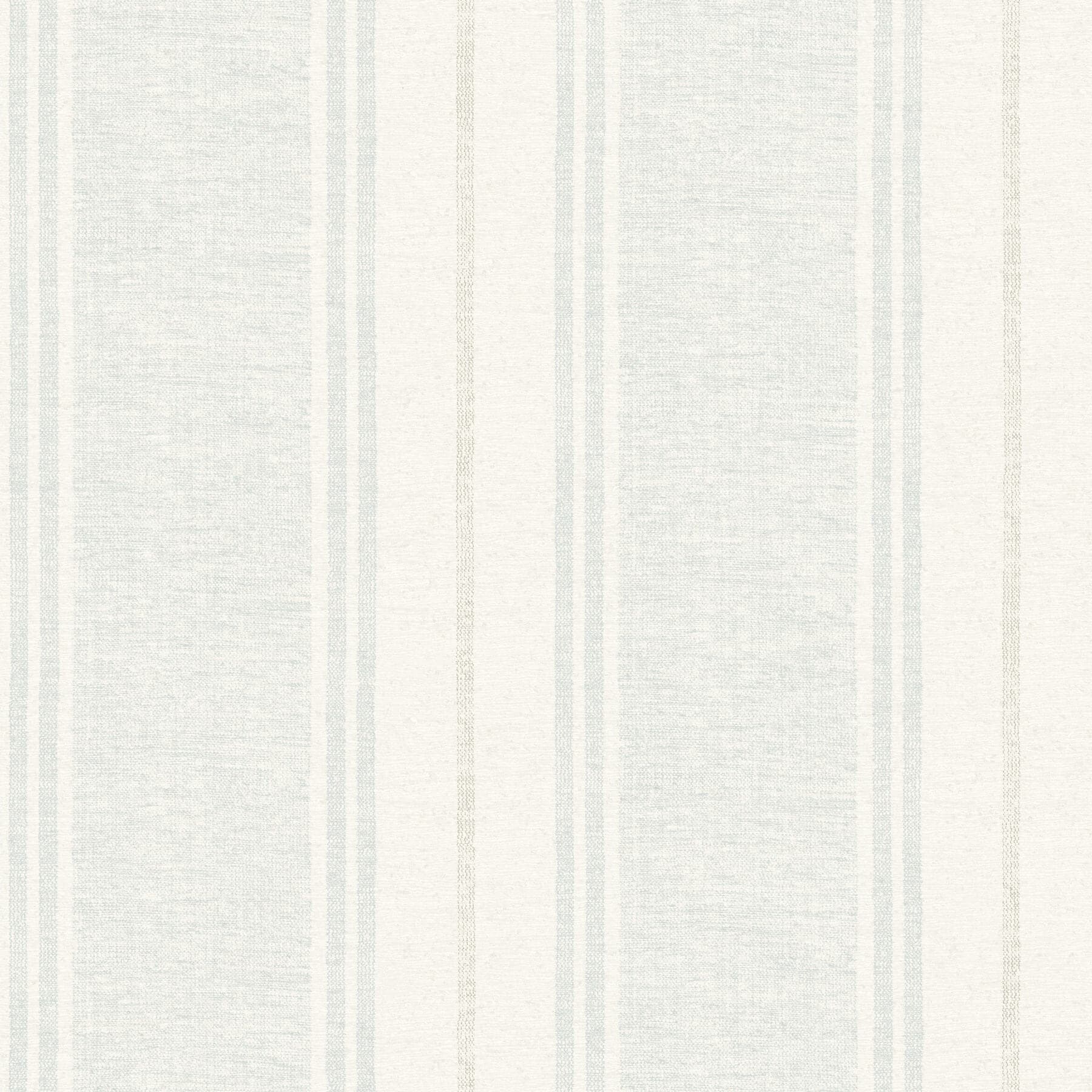 Maddox Light Blue Flannel Stripe Wallpaper