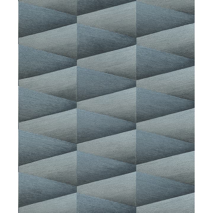 Shae Indigo Geo Wallpaper