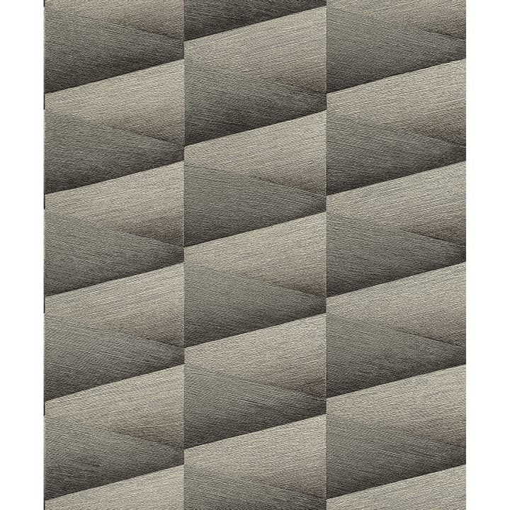 Shae Dark Grey Geo Wallpaper