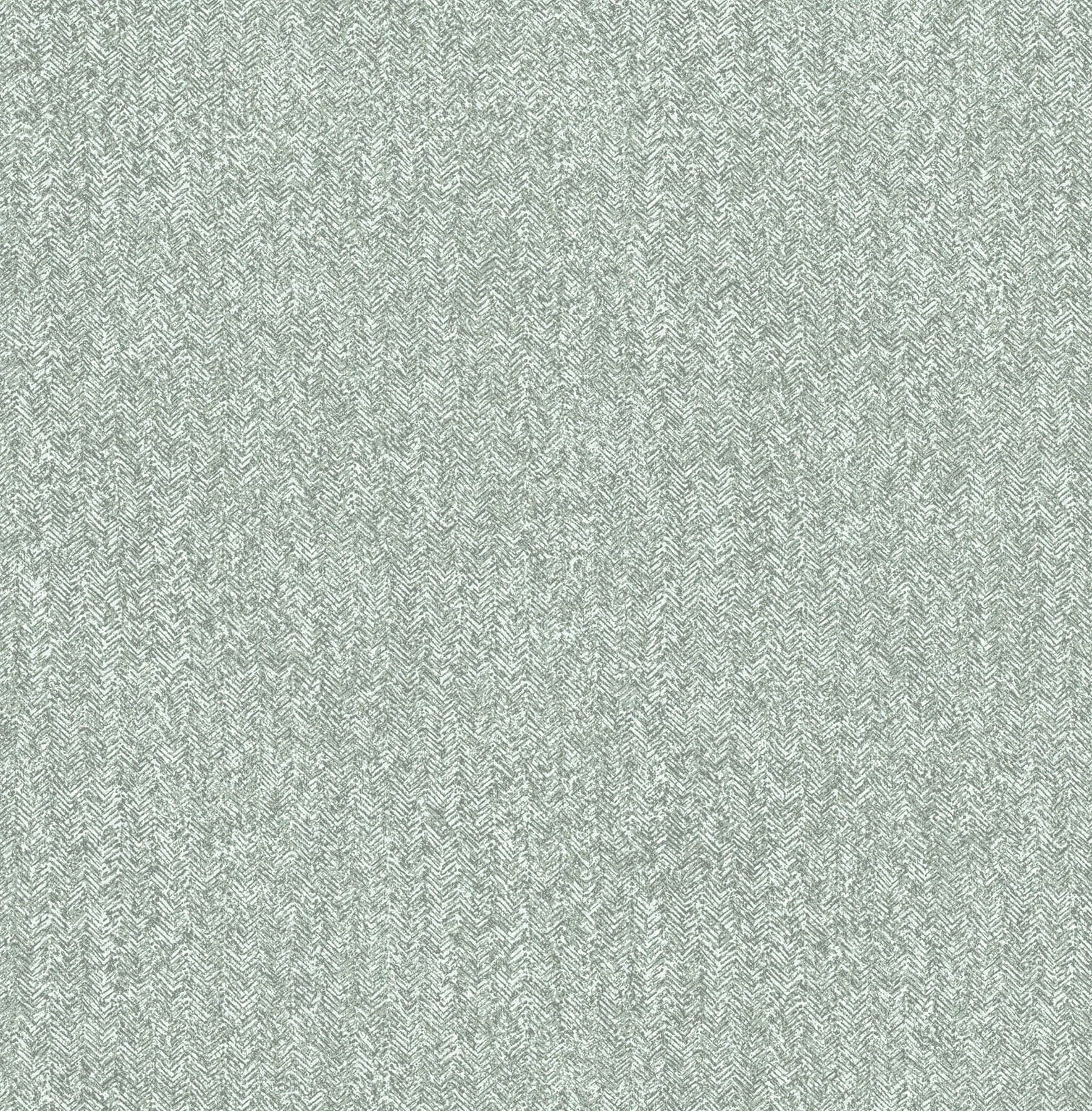Ashbee Faux Tweed Green Wallpaper