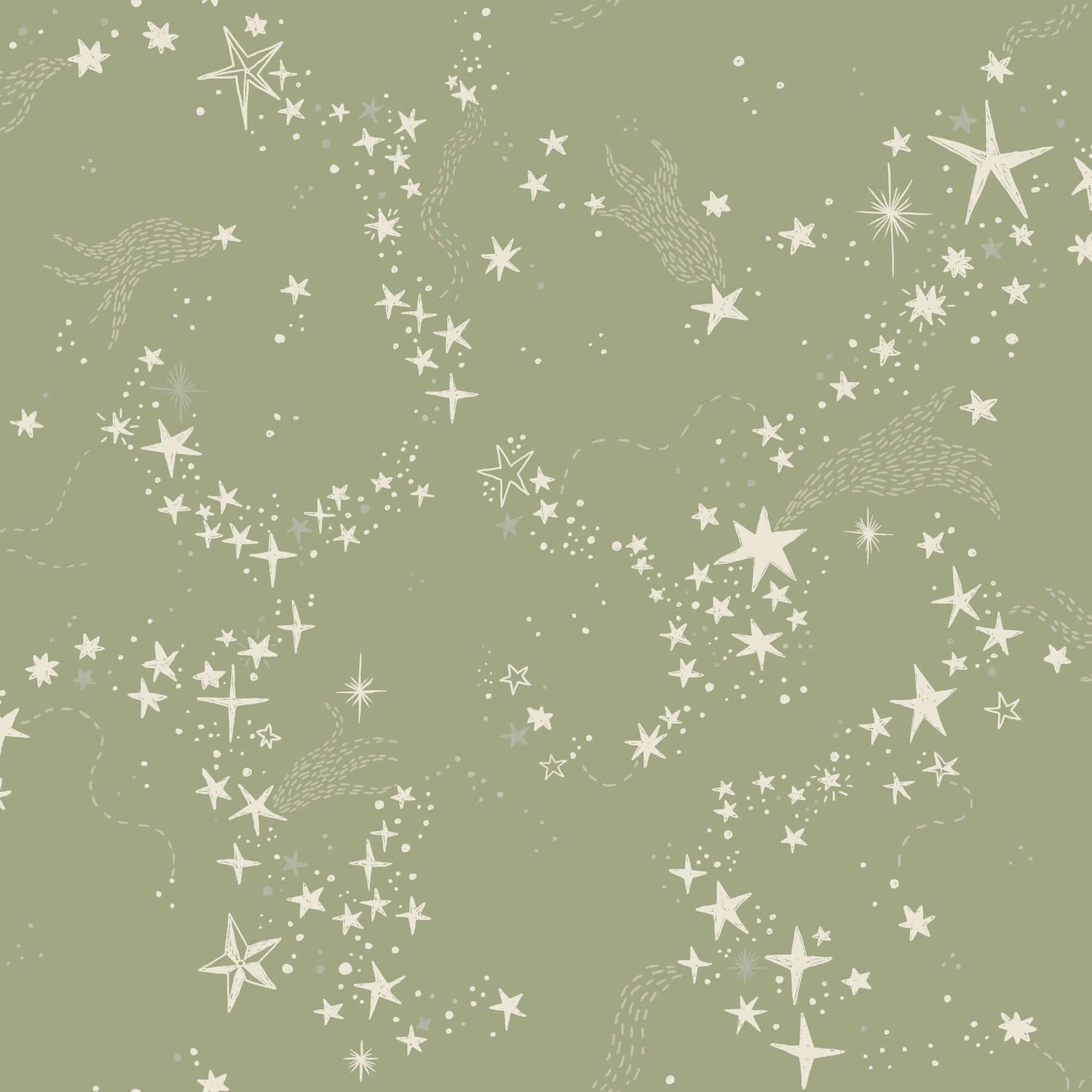 Stjärnhimmel Wallpaper- Green