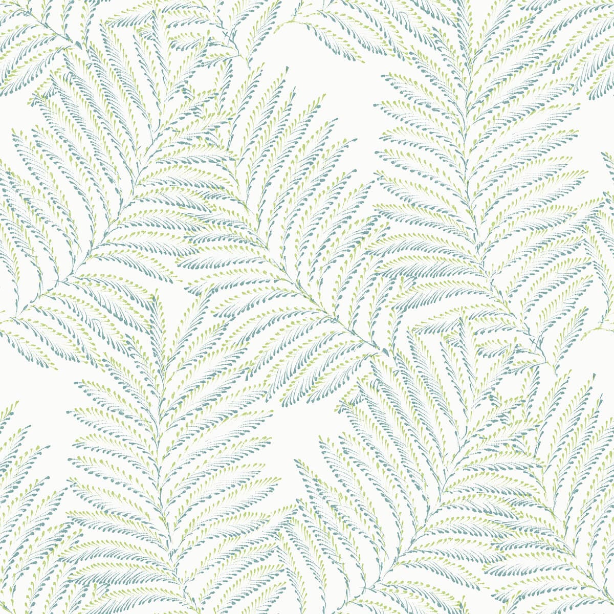 Finnley Green Inked Fern Wallpaper
