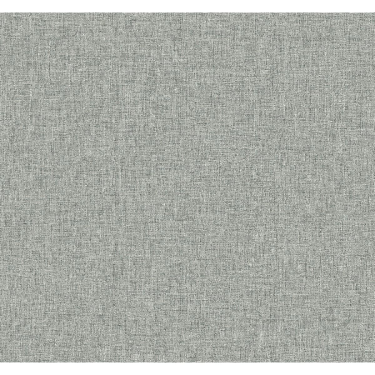 Bentley Slate Faux Linen Wallpaper