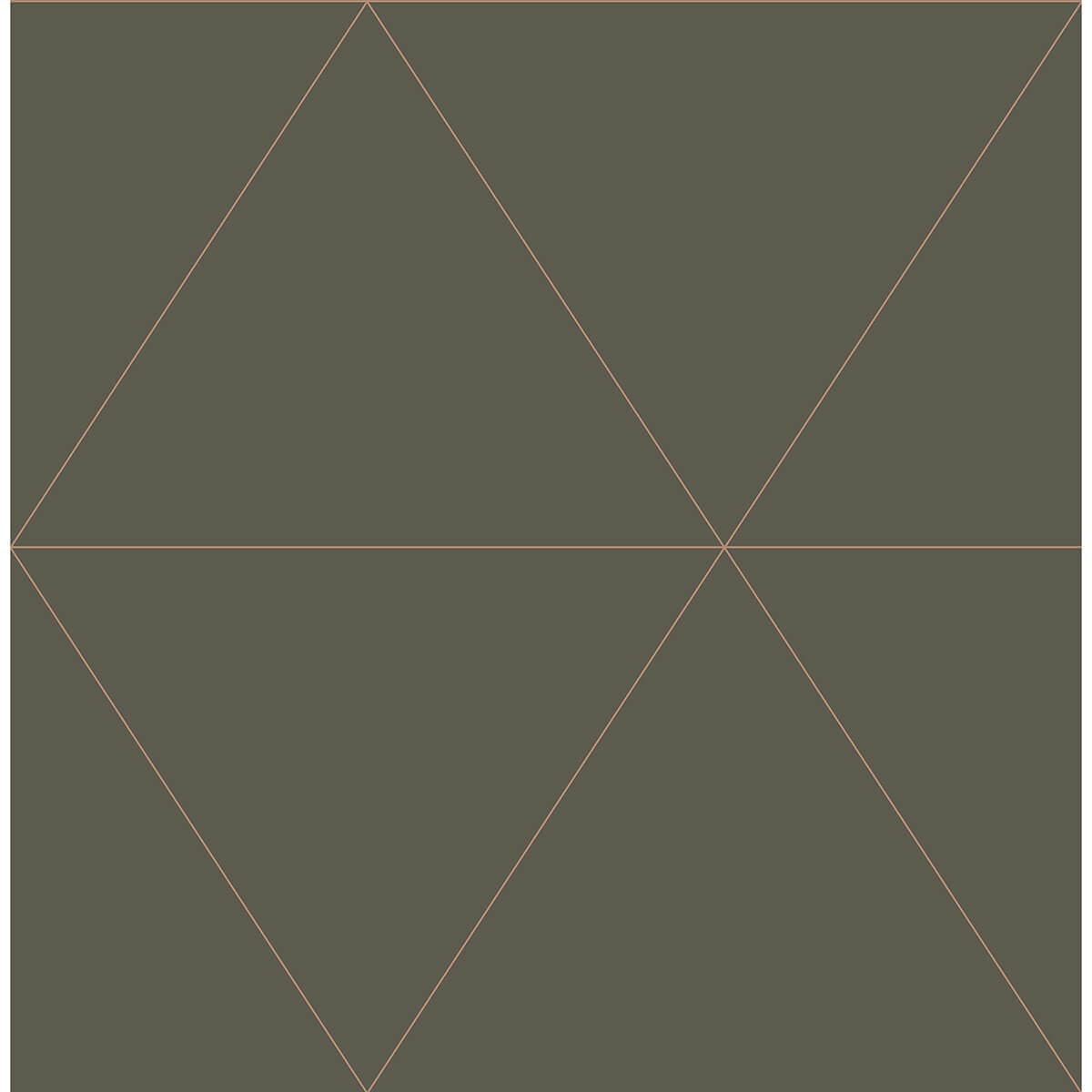 Twilight Grey Geometric Wallpaper