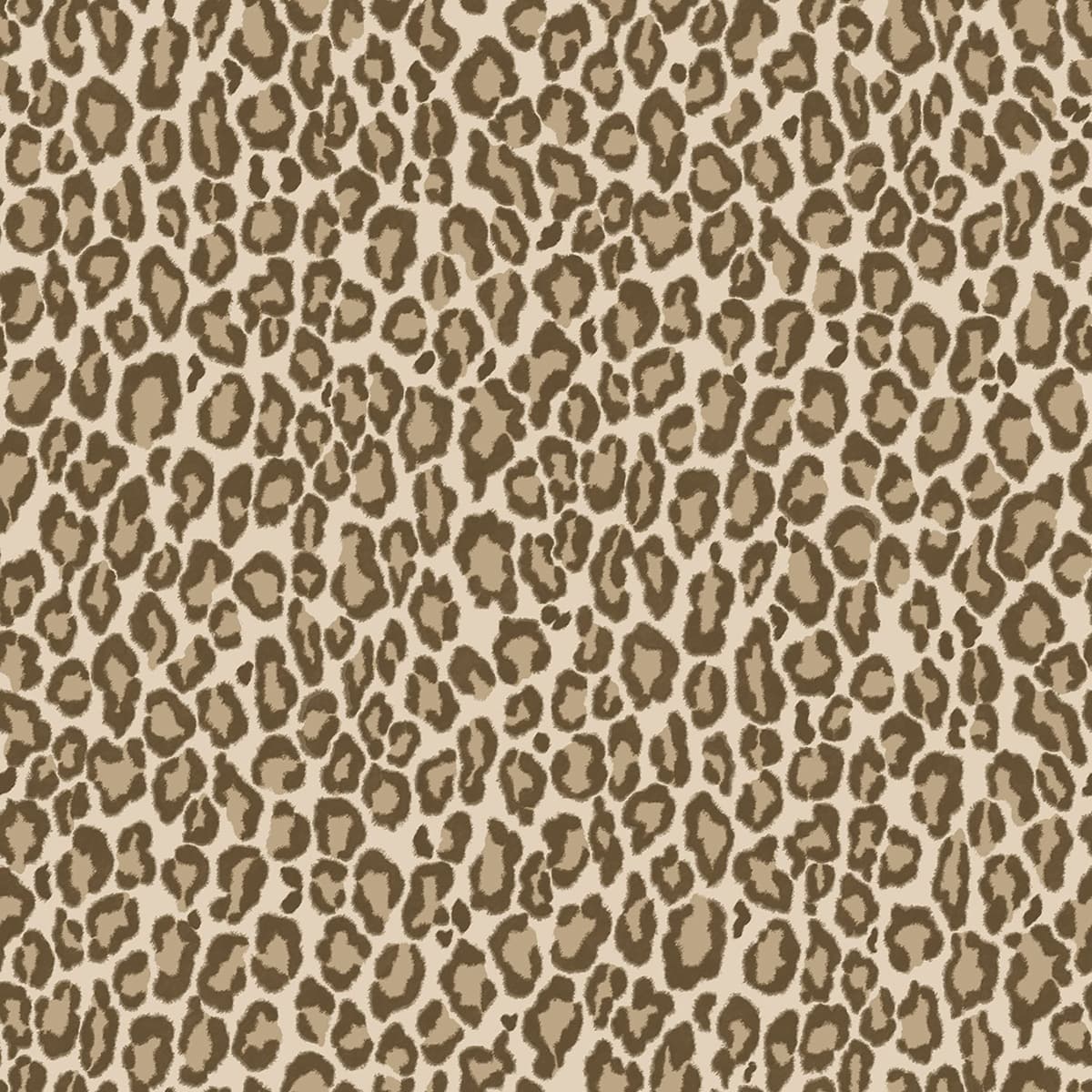 Cicely Brown Leopard Skin Wallpaper