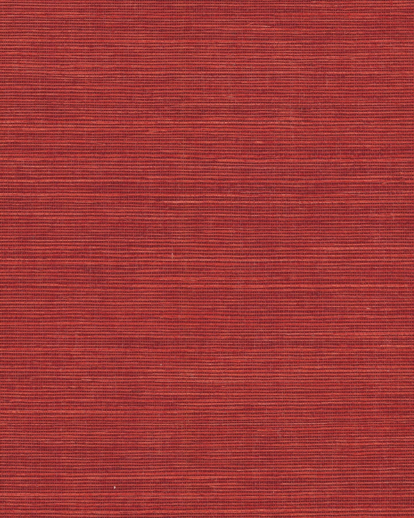 Maguey Tomato Sisal Wallpaper- Tomato