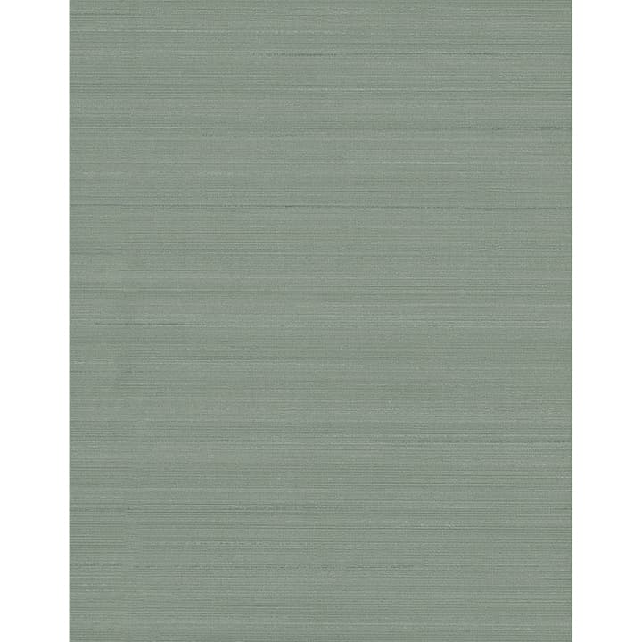 Luxe Silk Sea Green Texture Stripe Wallpaper