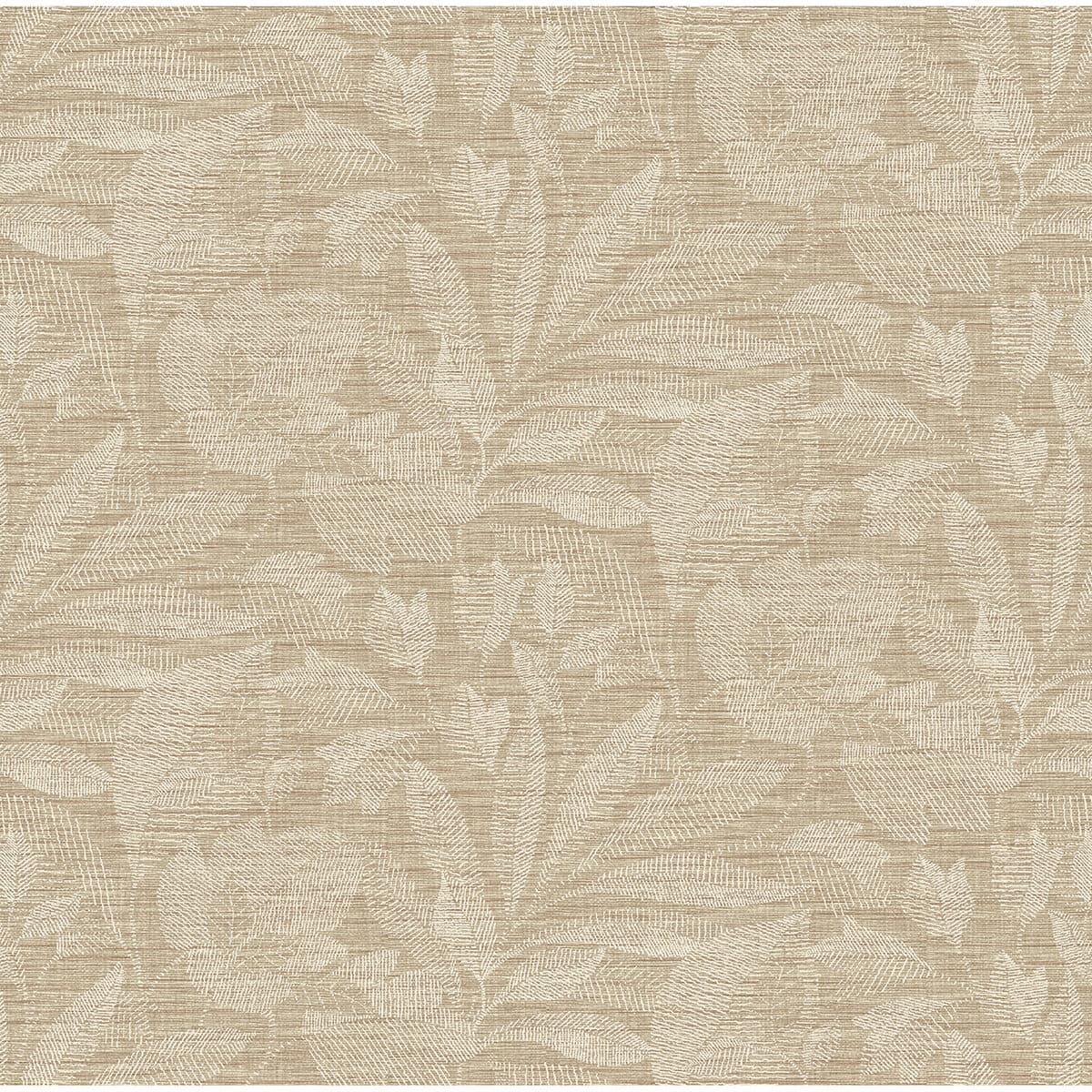 Lei Wheat Etched Leaves Wallpaper