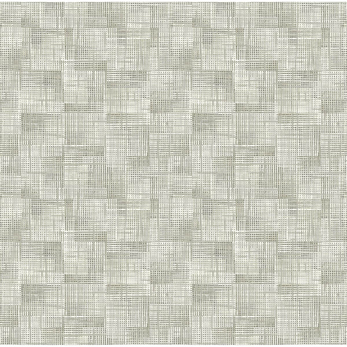 Ting Taupe Abstract Woven Wallpaper