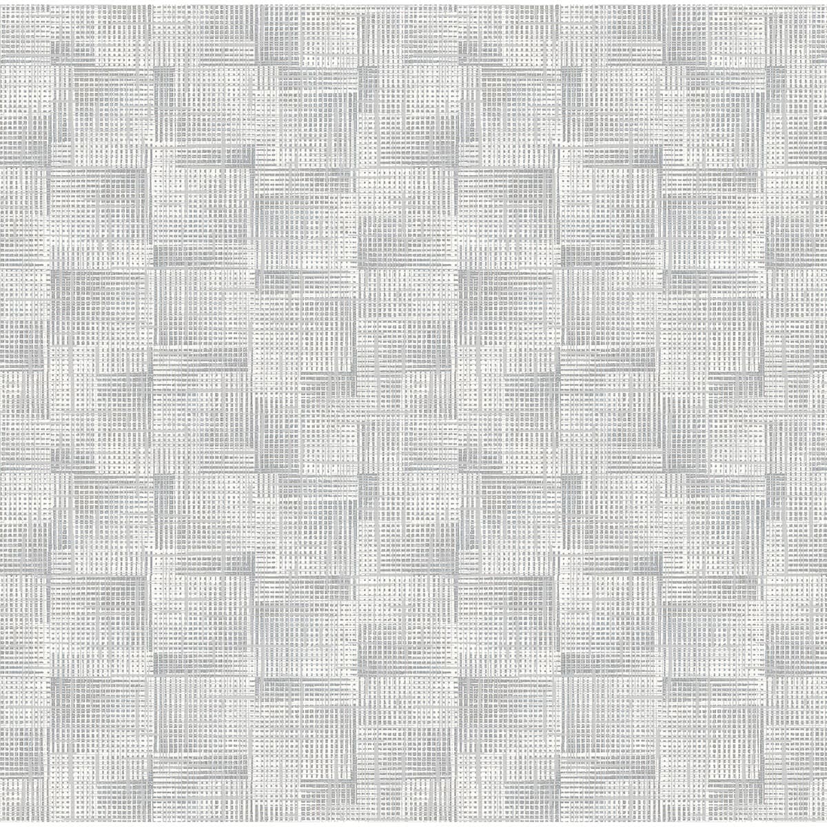 Ting Grey Abstract Woven Wallpaper