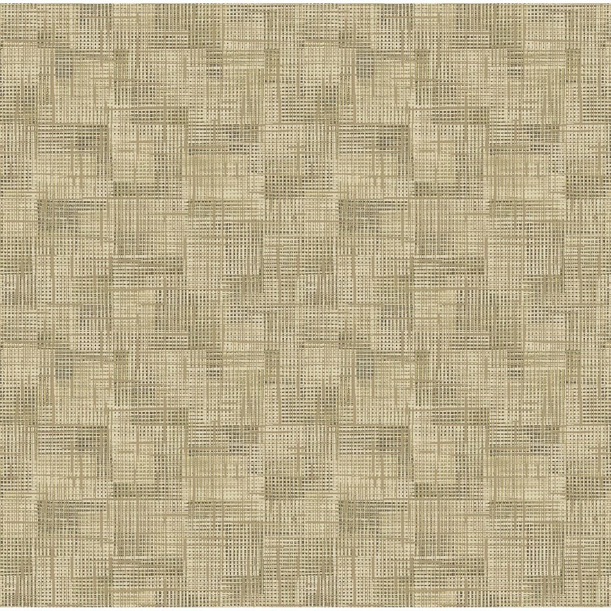 Ting Brown Abstract Woven Wallpaper
