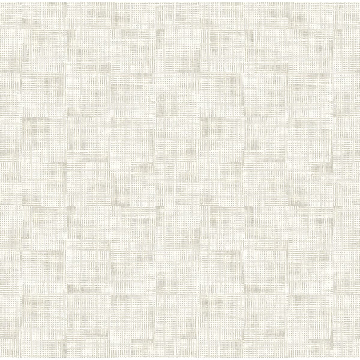 Ting Cream Abstract Woven Wallpaper