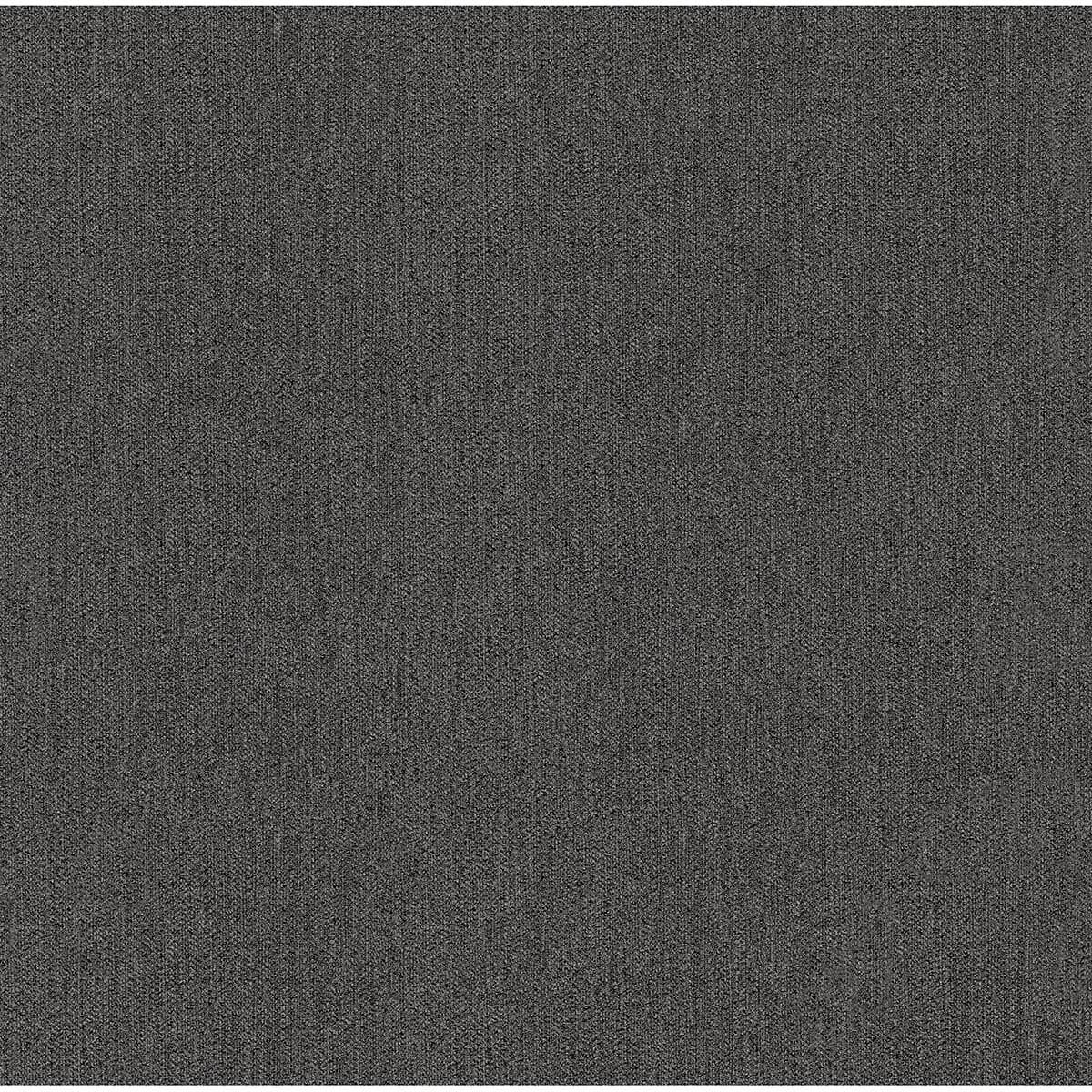 Sydney Charcoal Faux Linen Wallpaper