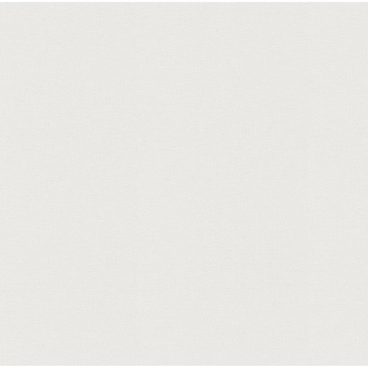 Meade White Fine Weave Wallpaper