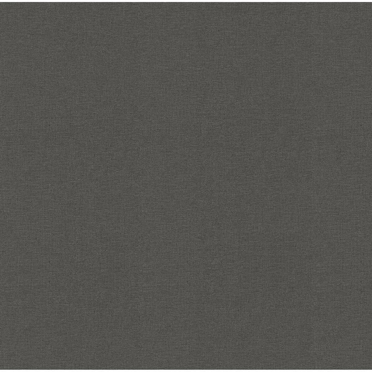 Meade Charcoal Fine Weave Wallpaper