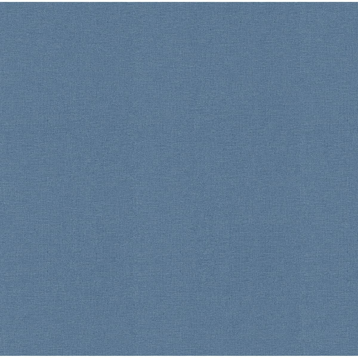 Meade Denim Fine Weave Wallpaper