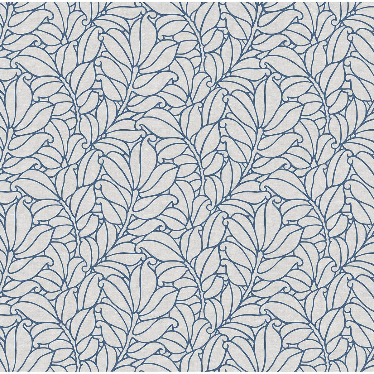 Coraline Blue Leaf Wallpaper