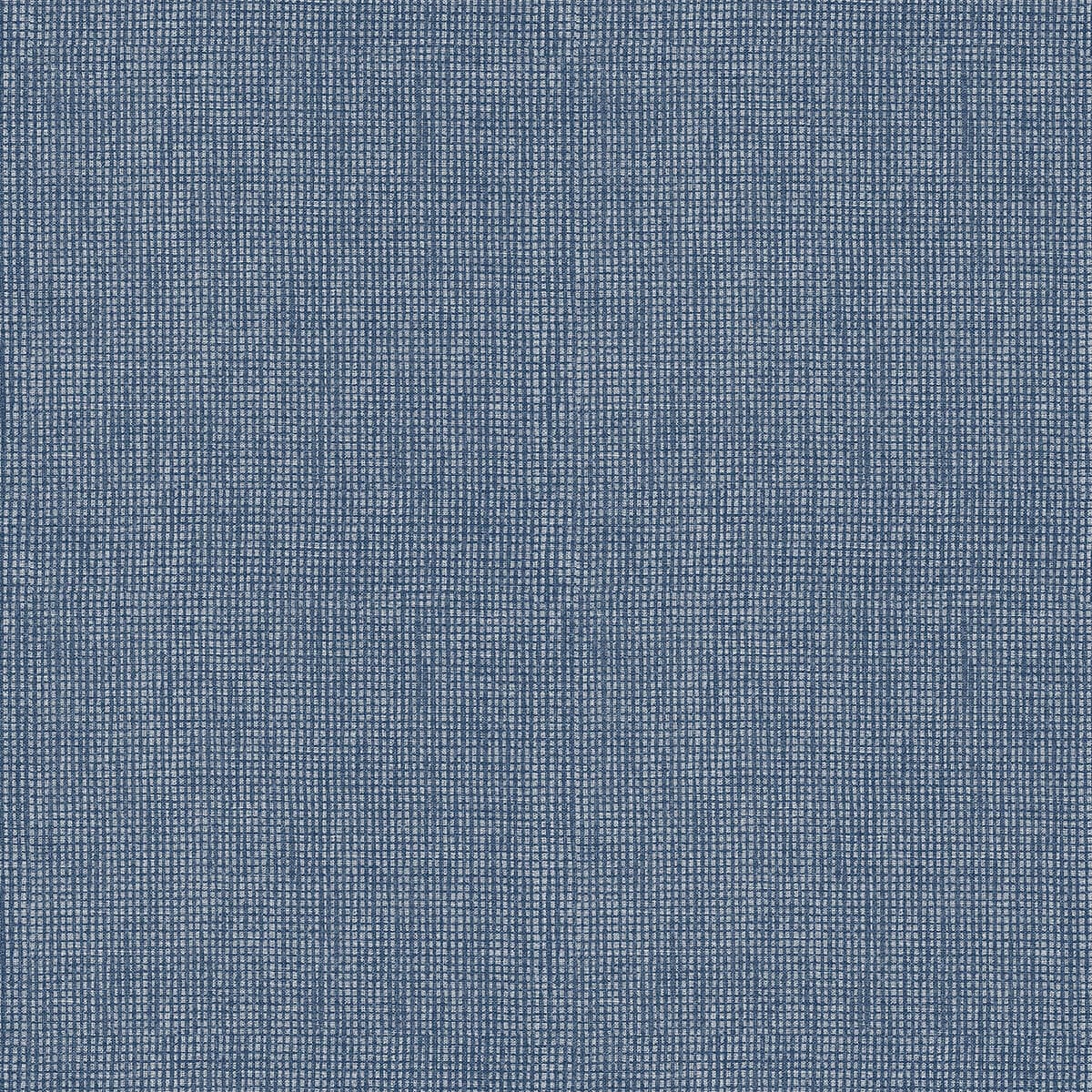 Dunstan Indigo Basketweave Wallpaper
