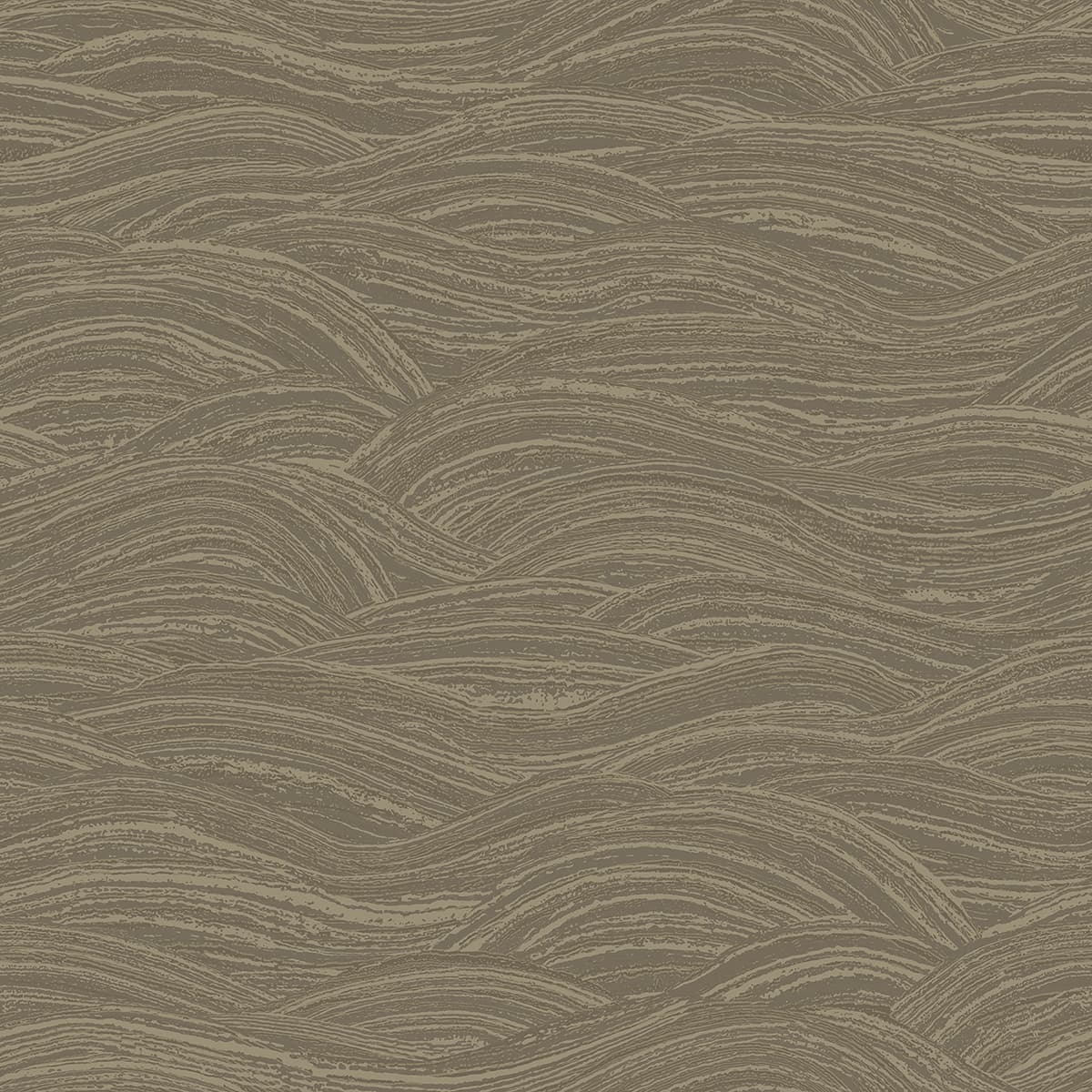 Leith Gold Zen Waves Wallpaper