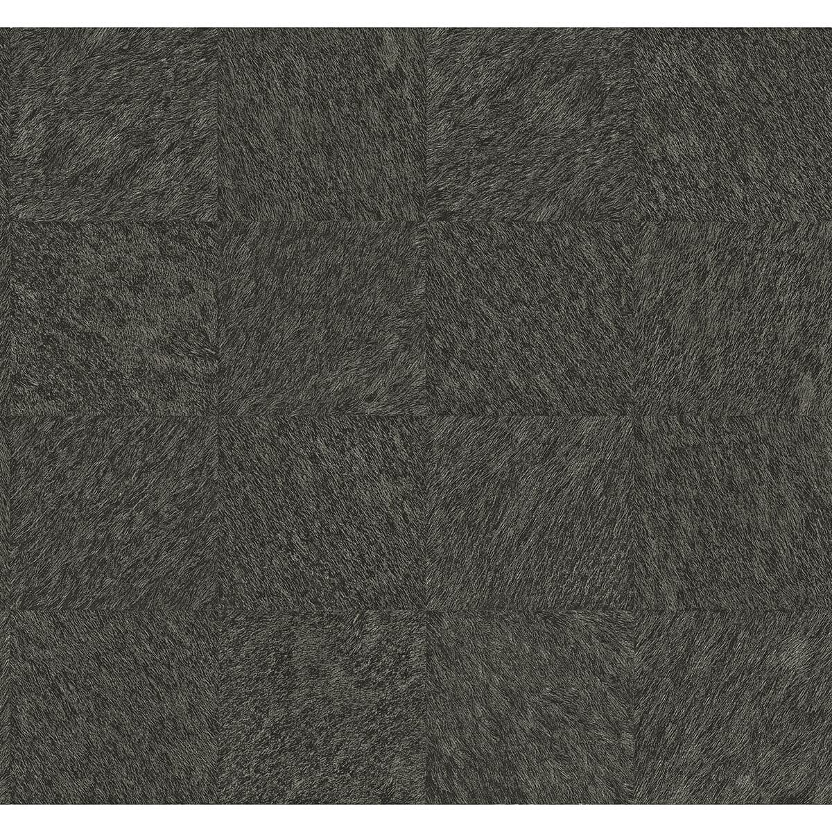 Flannery Espresso Animal Hide Wallpaper