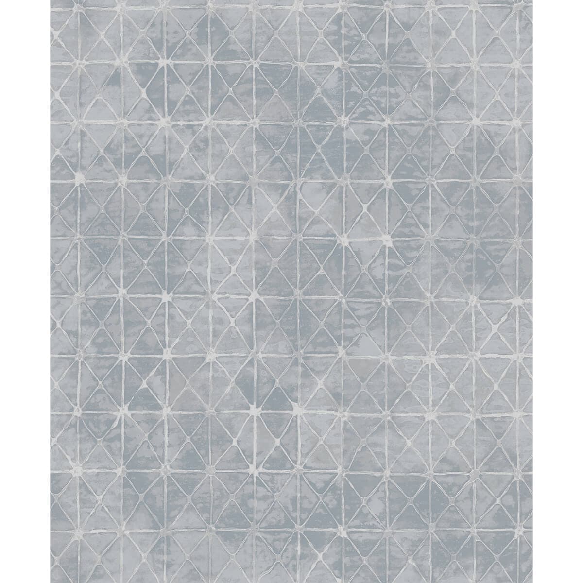 Odell Light Blue Antique Tiles Wallpaper