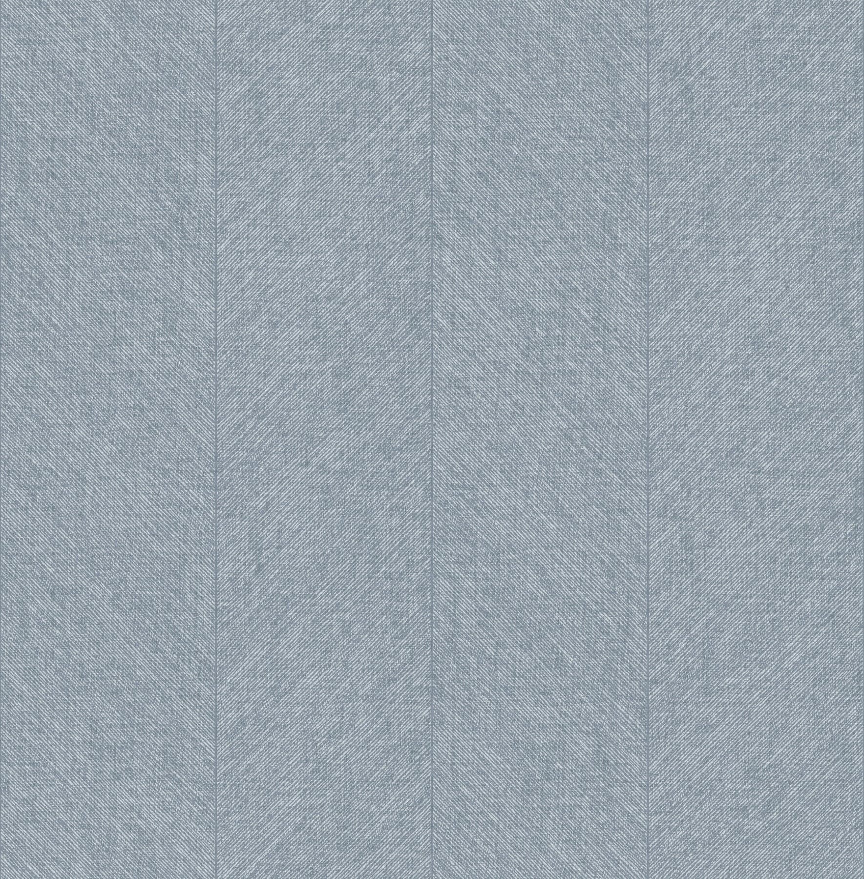 Kallam Chevron Light Blue Wallpaper