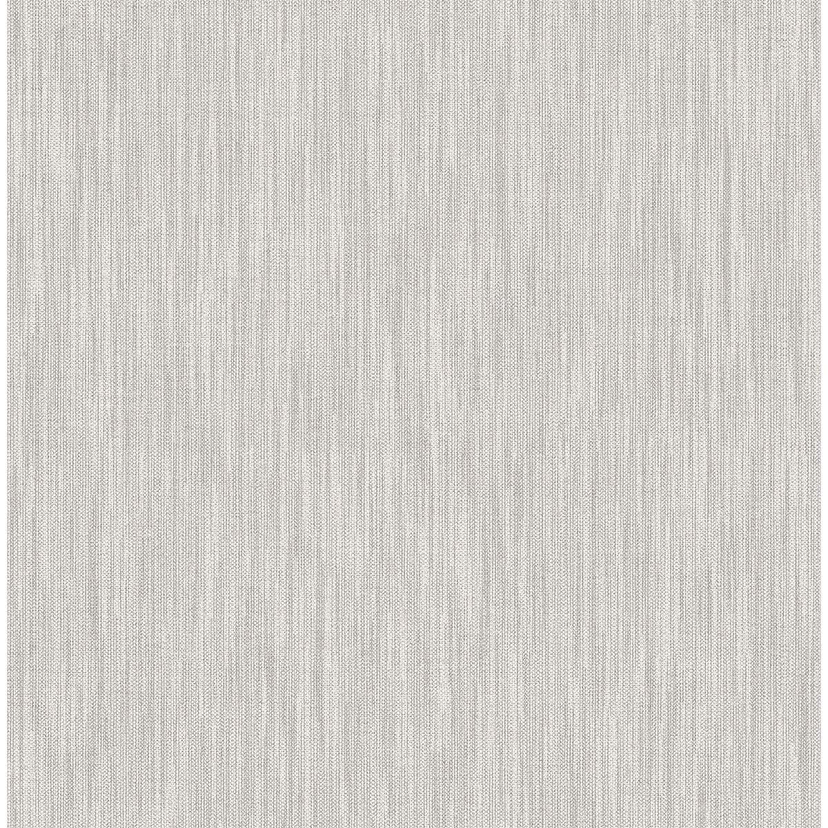 Chiniile Grey Faux Linen Wallpaper